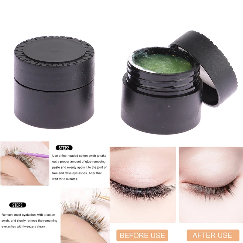 10g Fruit Flavour Eyelash Glue Remover Zero Stimulation Quick Removing Eyelash Extensions Tools Fragrancy Smell Cream Makeup