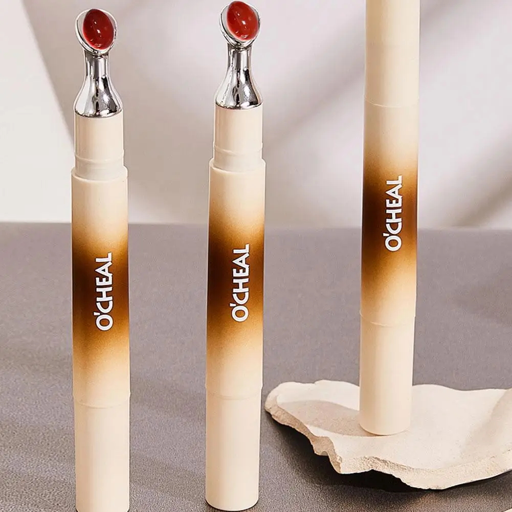 5 kleuren luchtkussen lippoeder crème mat langdurig hydraterende lippenstift waterdicht niet-overdracht lipgloss gladde make-up cosmetisch