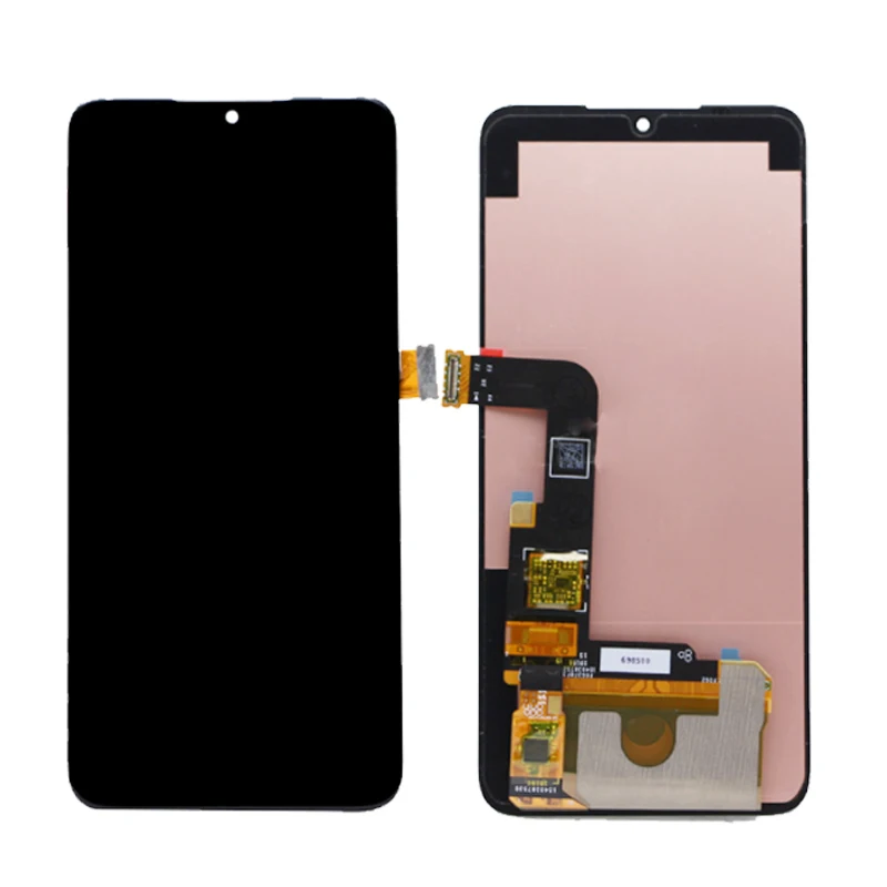 For LG G8X G8S LCD Display Touch Screen Digitizer Assembly G8S ThinQ G8X LCD With Fingerprint Replacement Parts