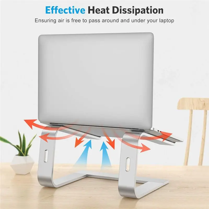 Efficient Laptop Stand, Detachable Laptop Mount, Aluminum Alloy Laptop Stand For All Laptops (11-16 Inch)