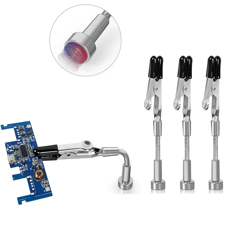Universal Magnetic Flexible Arm Welding Assistant PCB Clamp Soldering Helping Hands Third Hand Electronic Welding Repair Tools