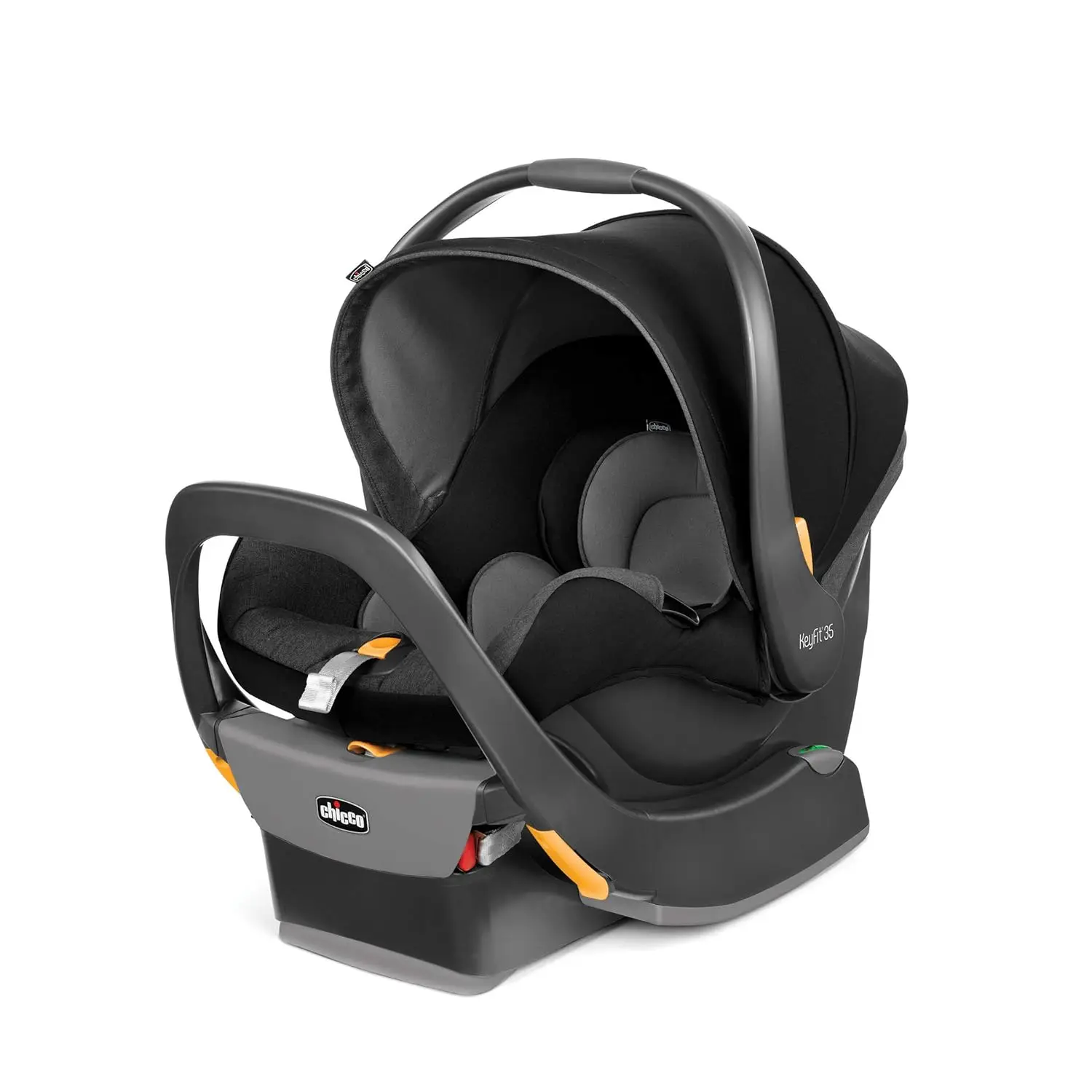 KeyFit 35 Infant Car Seat and Base, Rear-Facing Seat for Infants 4-35 lbs, Includes Infant Head and Body Support, Compatible