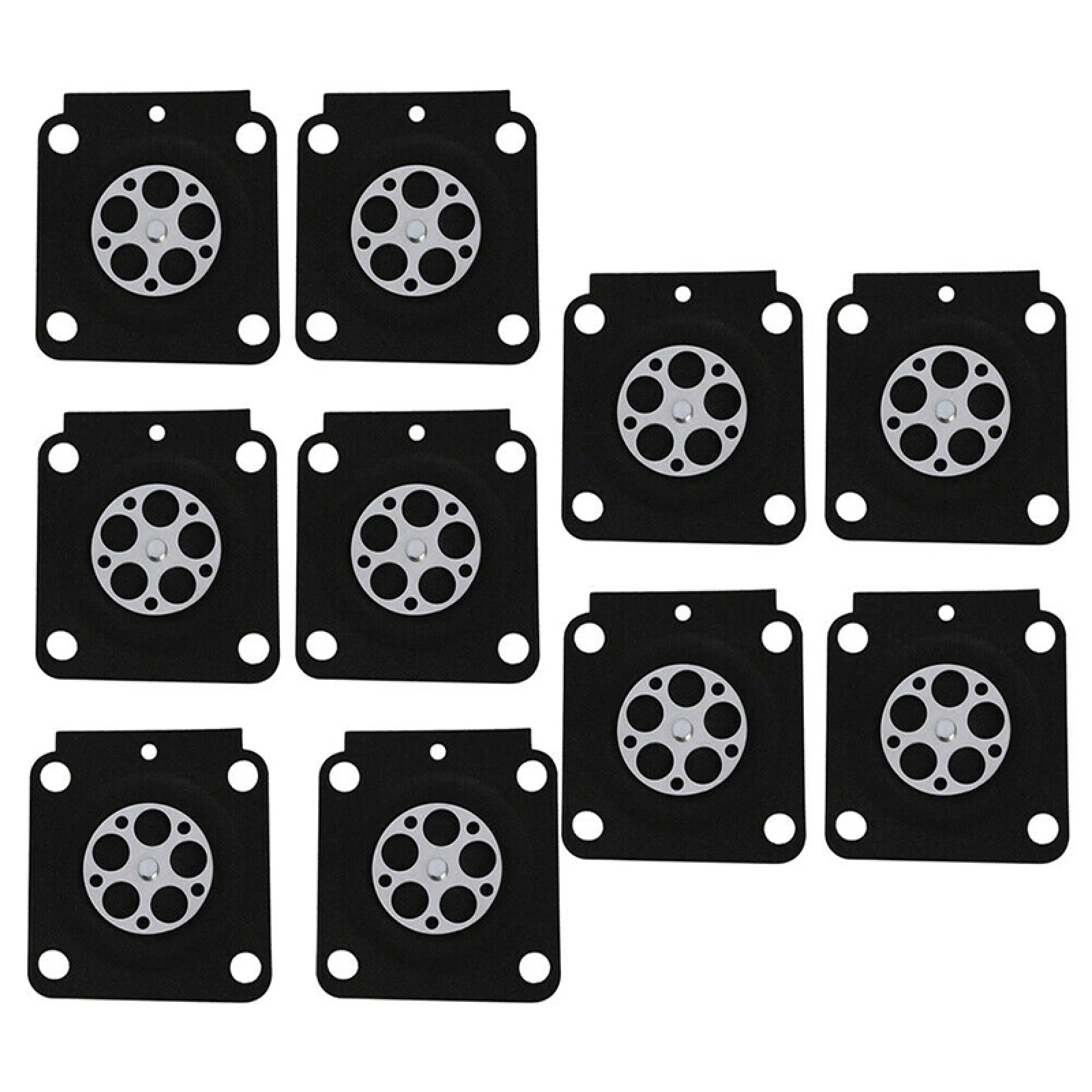 10PCS Membrana di Dosaggio Per Stihl 4314 121 4700 Per Zama A015053 C1Q Carb Carburatore Membrana Pastiglie Accessori Auto