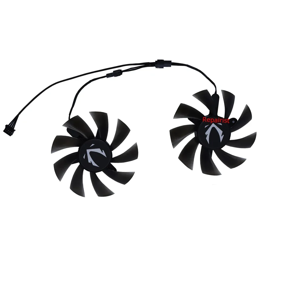 2 sztuk/zestaw, wentylator karty graficznej, chłodnica wideo, XY-D09015B, do JIESHUO laptop chip RTX 3070 M 8G, do Nvidia notebook RTX 3070 M 8G