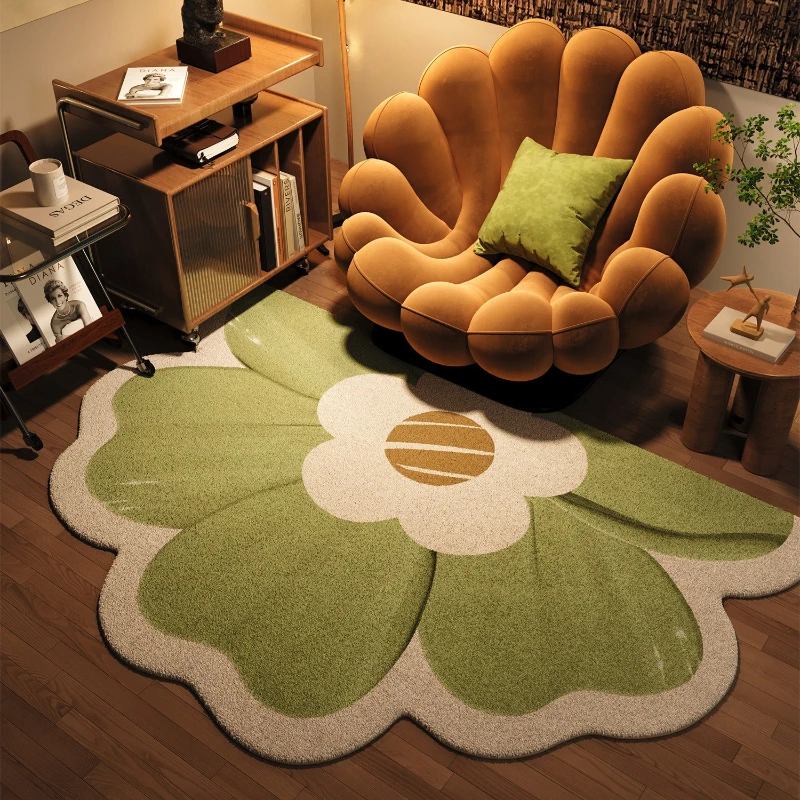 irregular-shape-bedroom-decor-carpet-flower-pattern-carpets-for-living-room-thick-plush-bedside-floor-mat-fluffy-soft-lounge-rug