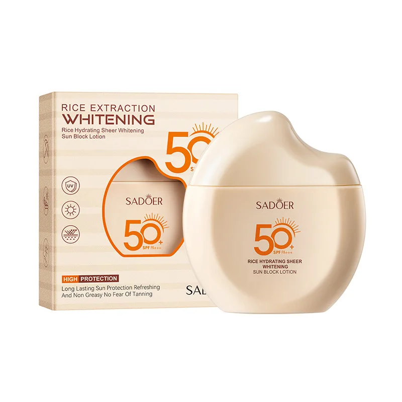 60g Moisturizing Clear Sunscreen Anti-UV Rays and Long-Lasting Moist Skin For Sun Protection and Anti-Aging Cream