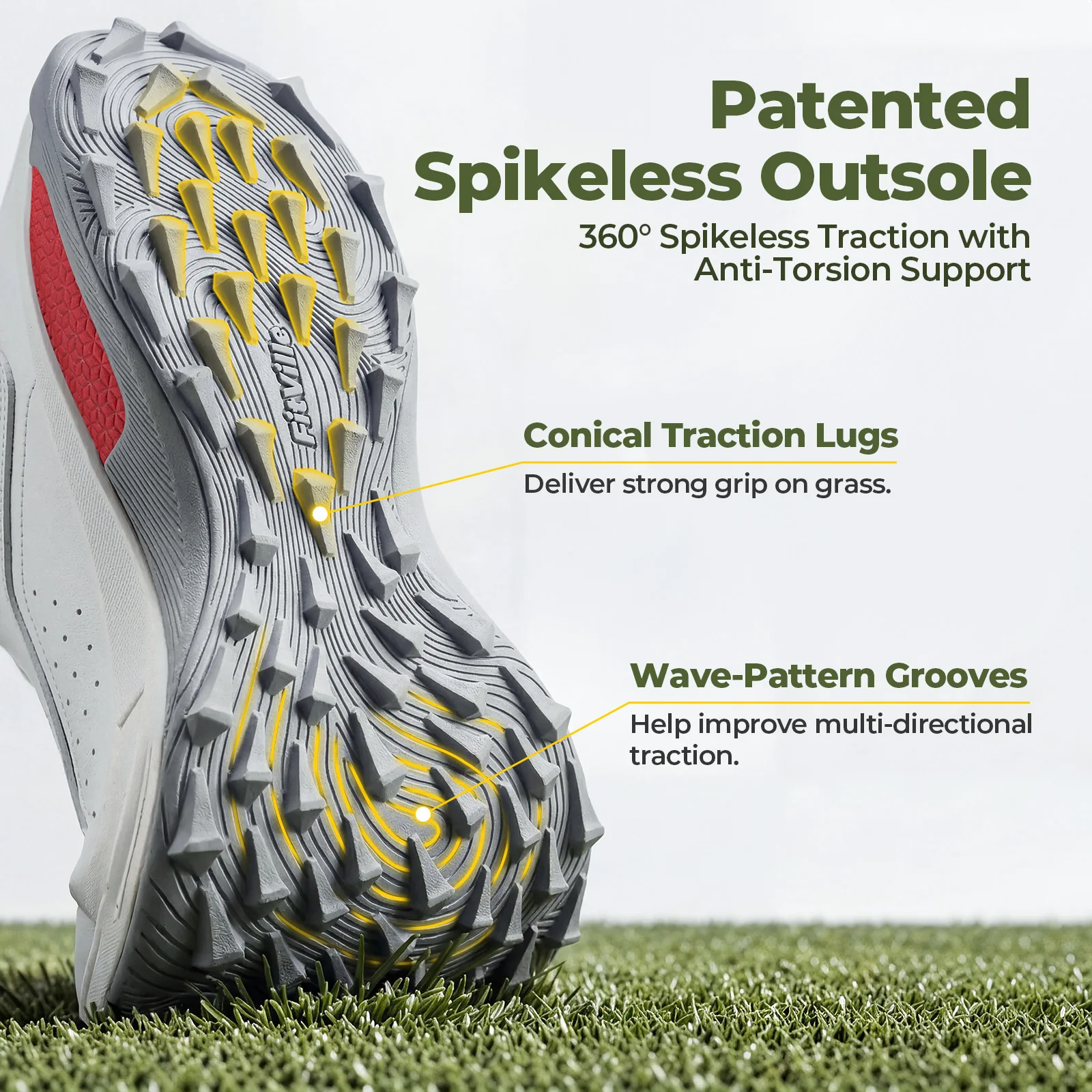 FitVille Men's Golf Shoes Wide - đánh giá và giá Men'S Shoes V5 Rnr