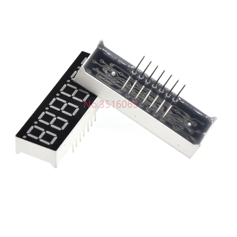 2/5PCS 0.36inch 7 Segment 6bit Red Digital Tube Common Cathode/Common Anode CC/CA LED Digit Display  0.56 inch