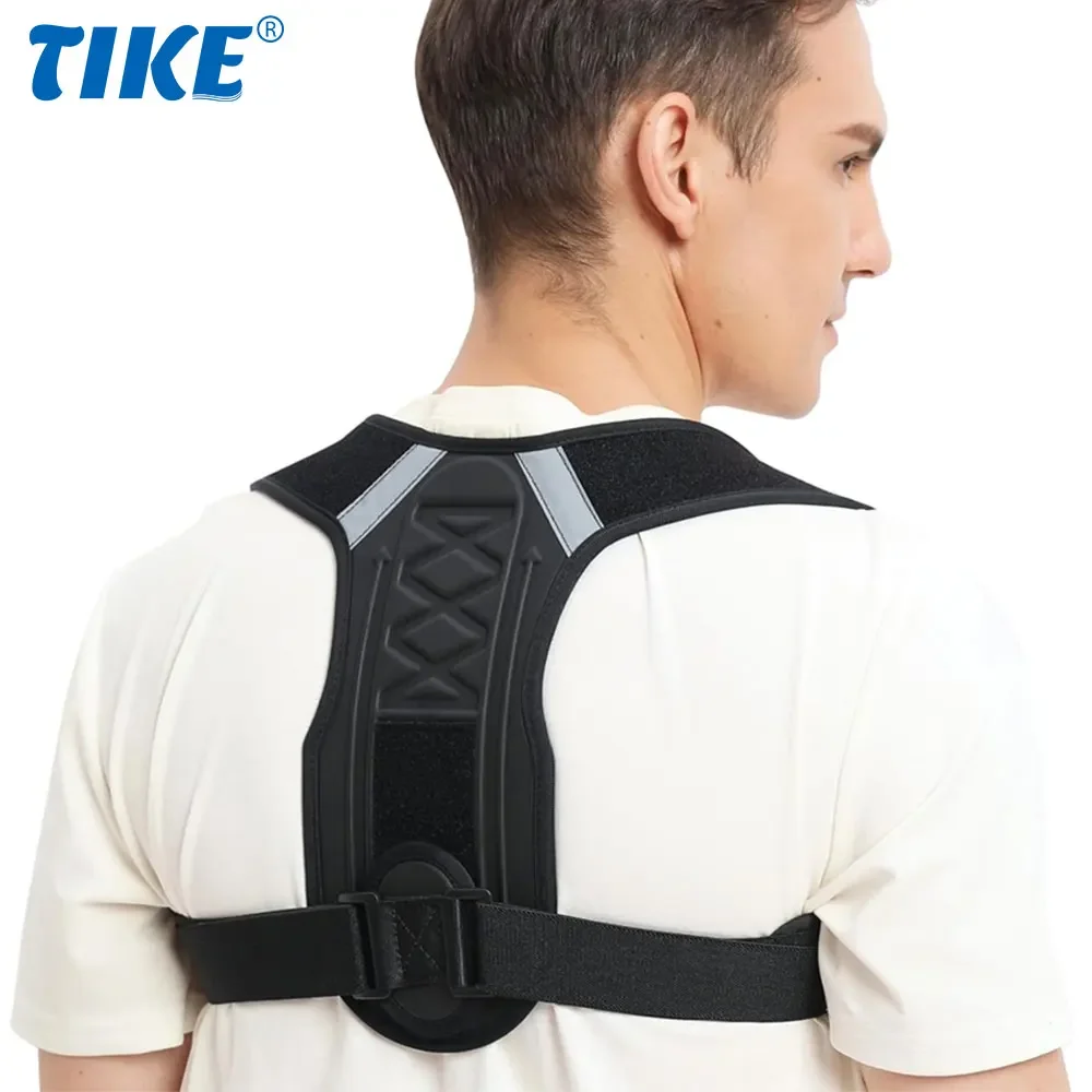 Posture Corrector for Women & Men, Adjustable and Breathable Shoulder Straightener Support Belt, Hunchback Scoliosis Correction