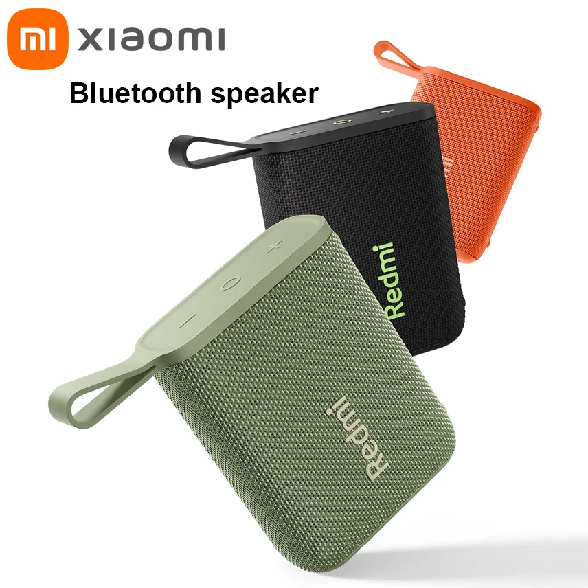 xiaomi-redmi-bluetoothスピーカー、ポータブル屋外スピーカー、ip67防水規格、ステレオ、パワフルなサウンド、tws接続対応、カラフルなスピーカー、ミニサイズ。