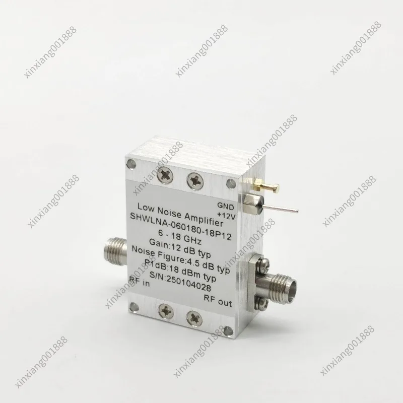 For 6-18GHz Wideband LNA 12dB Low Noise Amplifier RF Microwave Receiver Front End Amplifier