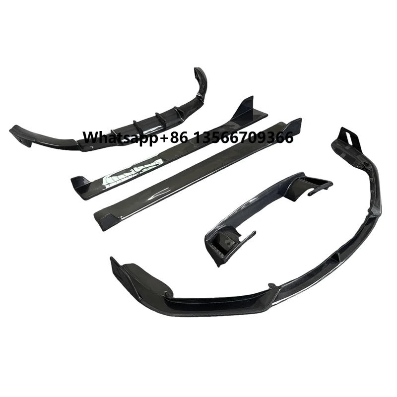 

For Porsche 911 992 Top Front Bumper Side Skirt Rear Diffuser Carbon Fiber Body Kit Automotive Parts