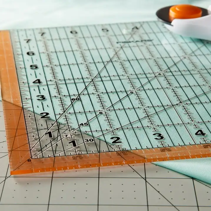 

Fiskars Square Acrylic Ruler-8-1/2"X8-1/2"