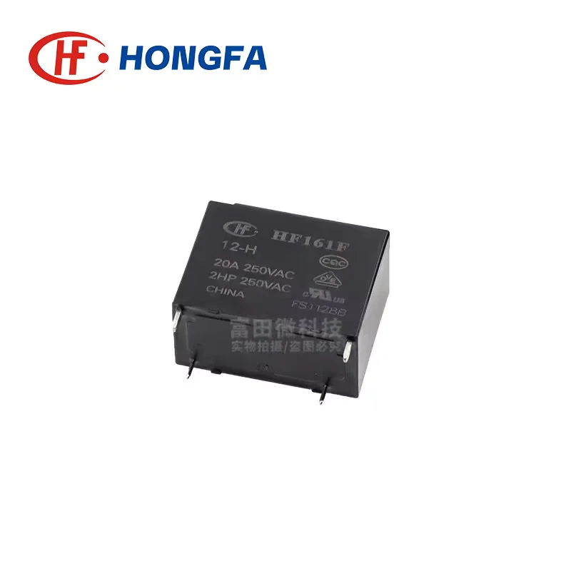 1Pcs HONGFA Relay HF161F-12-H HF161F-24-H -HT 4Pin 20A 12VDC 24VDC Power Relay