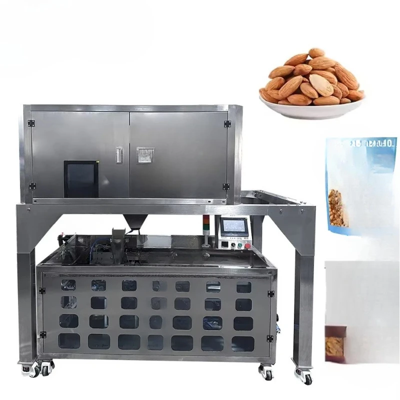 Automatic small particle seed packaging machine Rice bean sugar grain packaging machine