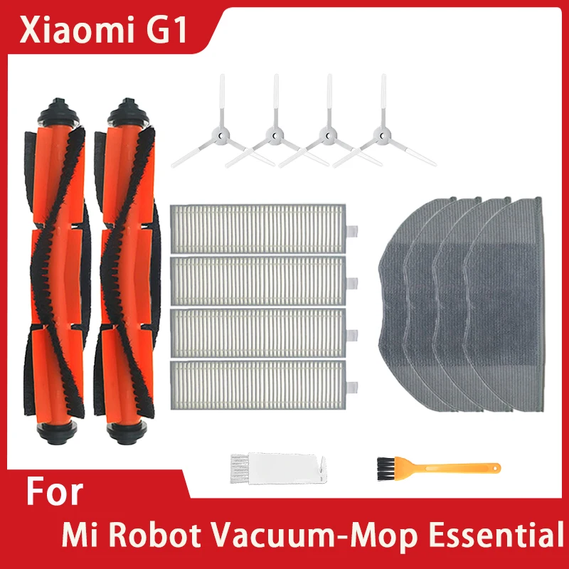 Dla Xiaomi Mijia G1 MJSTG1 Mi Robot Vacuum Mop Essential Vacuum Cleaner Side / Main Brush Cover Hepa Filter Mop Cloth Parts