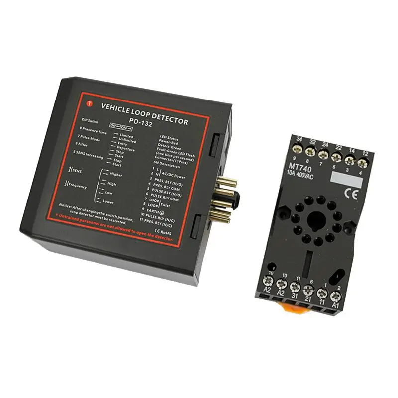 

Индуктивный одноканальный детектор петлевого контура ABJN-PD132 для парковок, запчасти и аксессуары для автомобильных детекторов петлевого контура (ENGLISH VE)