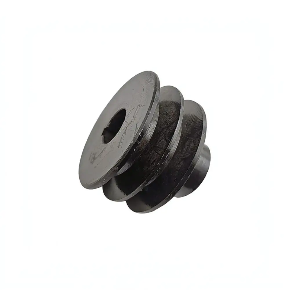 High Efficiency Iron Pulley For 168F 170 Engine Power Transmission Component Dual Groove Type A Belt 20mm Bore 55mm OD