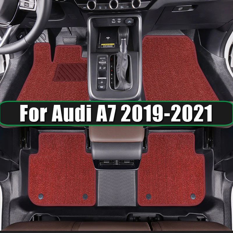 

TPE Premium Car Special Floor Mat For Audi A7 2019-2021,A7L 2022-2024 Carpet Floor Car interior Decor Styling Ideas Accessories