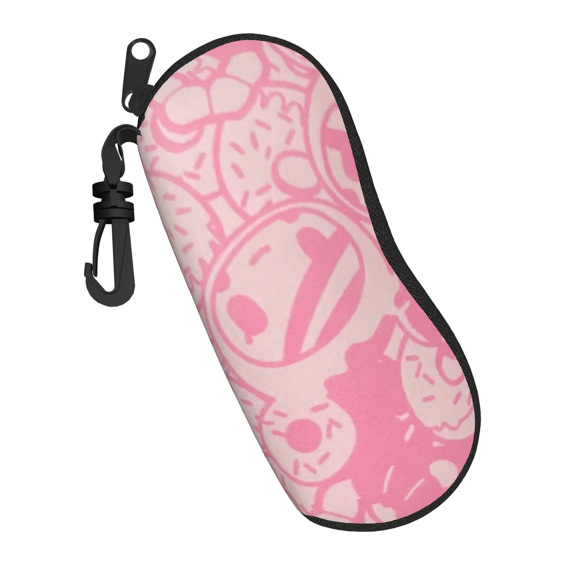 Donutella Sandy Unicorno  Merch Glasses Case for Women Men Convenient Accessories  Glasses Protector Cartoon Sunglasses Box