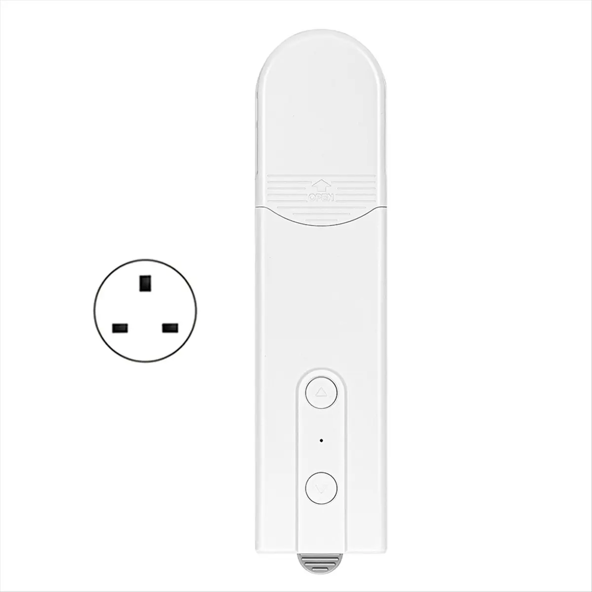 *X07A Tuya WiFi Solar Smart Shade Roller Blinds Motor Driver Electric Curtains Solar-Charging APP Control UK Plug view 3