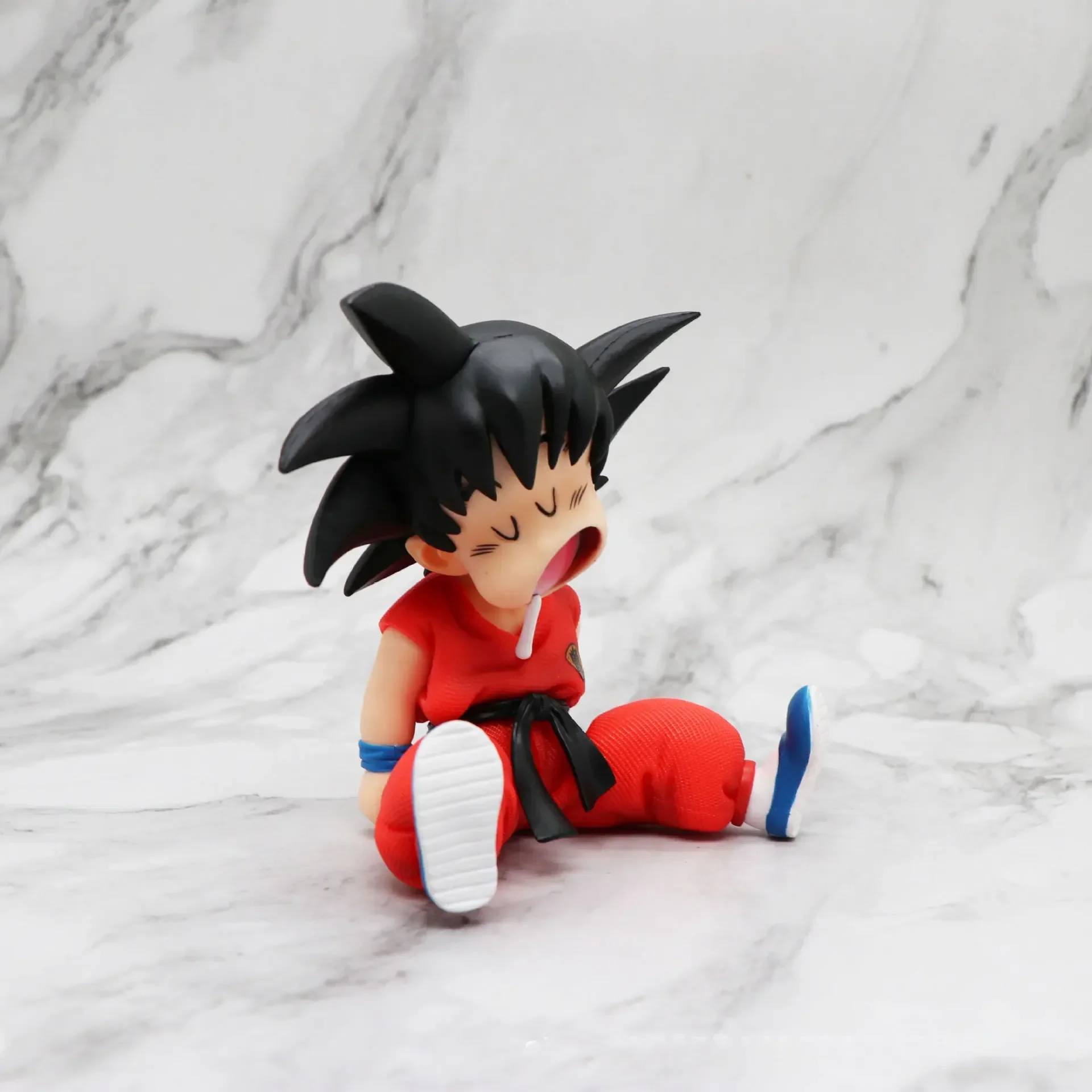 10cm Anime Drachen ball Figur Kindheit Sohn Goku Modell Spielzeug gk Schlafs zene Puppe Dekoration Kinderspiel zeug Geburtstags geschenk