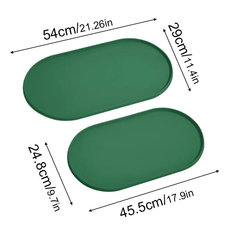 سيليكون وعاء الحيوانات الأليفة حصيرة تحديد الموقع مقاوم للماء منع تسرب الكلب القط الغذاء تغذية وسادة هريرة تغذية وعاء الحيوانات الأليفة صينية الحصير