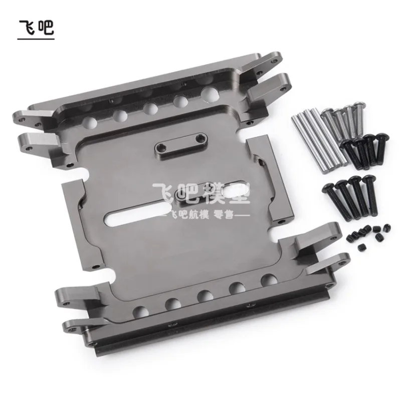 Metal Bottom Plate of The Gearbox for 1/10 RC Crawler Car AXIAL SCX10 II  90046 Jeep Chevrolet TRX6 Upgrade Modify Accessories