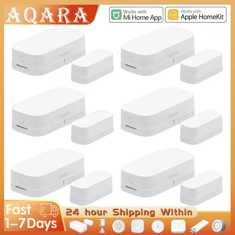 Original Aqara Door Window Sensor ZigBee Wireless Connection Smart Door Sensor Works With Mi Home HomeKit For Xiaomi Android iOS