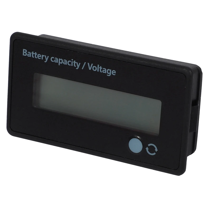 2X 12V 24V 36V 48V Battery Meter, Battery Capacity Voltage Indicator, Lead-Acid & Lithium Ion Battery Charge Monitor