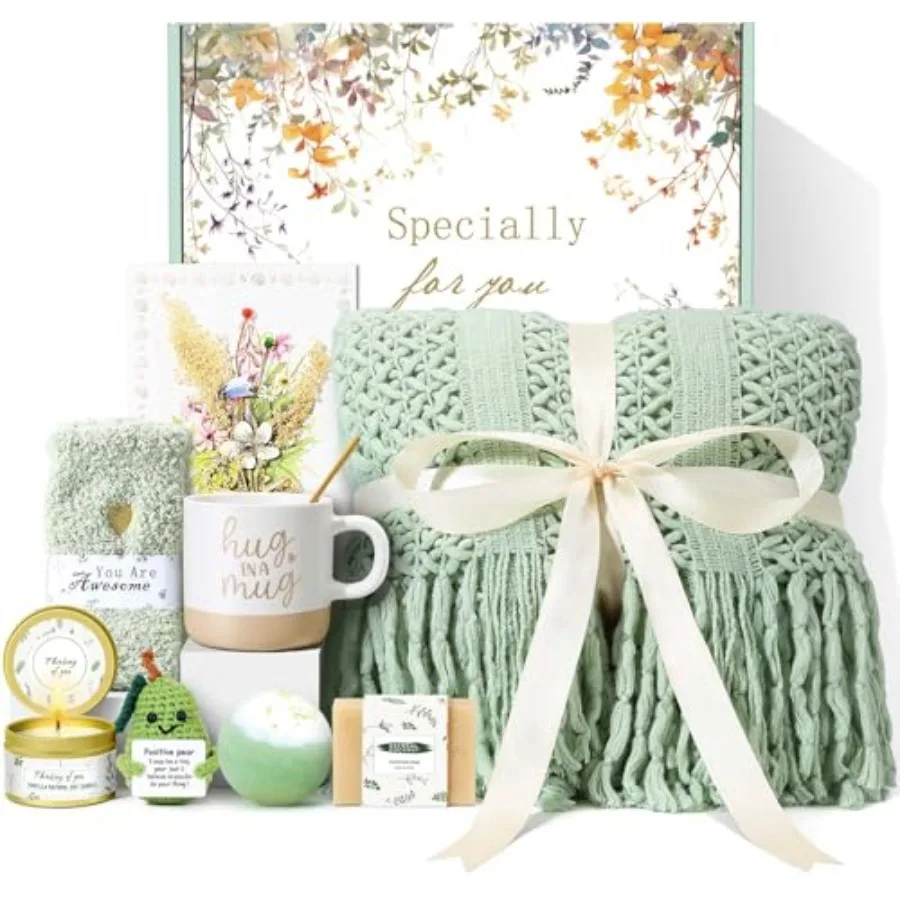 

Mothers Day Gifts for Mom Wife Grandma Friends Sister Birthday Gifts for Women Self Care Spa Gift Baskets for Women Get Well So