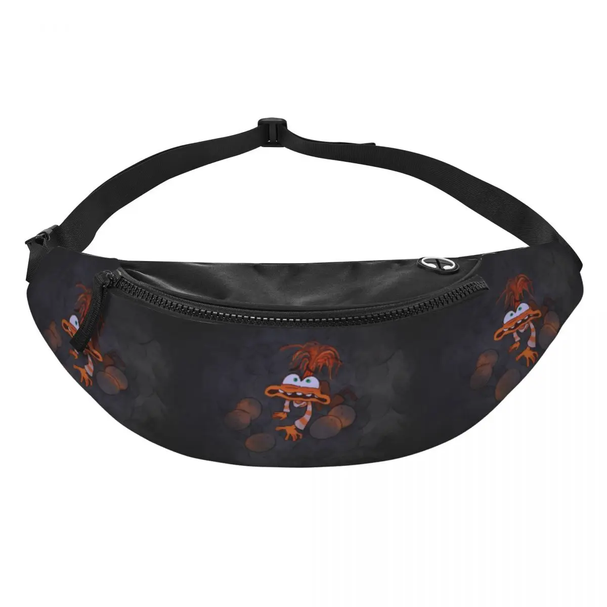 

Custom I-Insides Cartoon Out Fanny Pack for Men Women Cool Crossbody Waist Bag Travel Hiking Phone Money Pouch