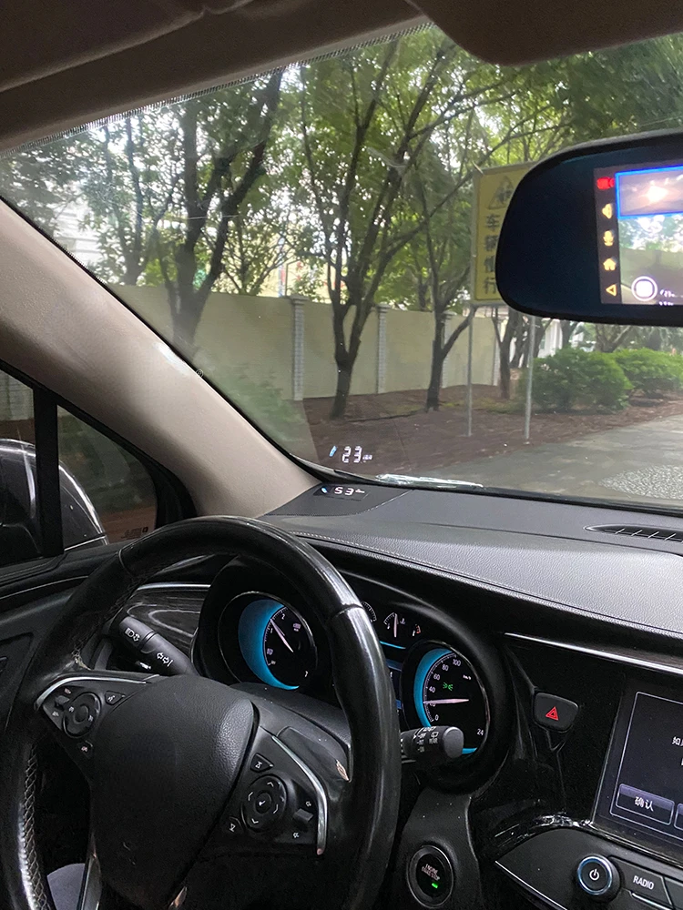 Head-up Display for Buick Envision Special Car Modification Hidden HUD Speed Projector