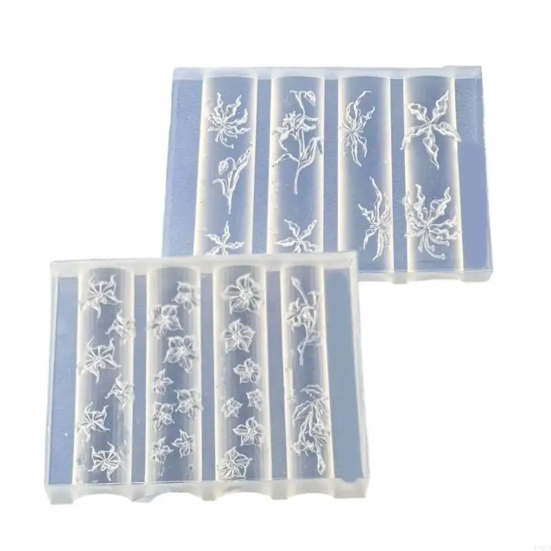 CORD Flower Themed Decorative Mold Silicone Texture for Various Types