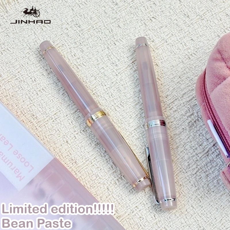 2026 Limited Edition Bean Paste Color ! JINHAO 82 Fountain Pen Writing Smooth Gold Clip EF/F/M Office School Supplies Stationery