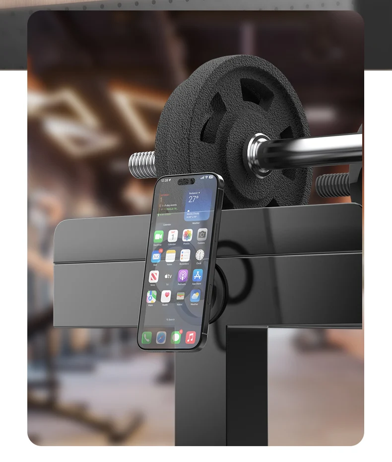 Für MagSafe Doppelseitiger Starker Magnethalter für Fotoausrüstung Handy-Zubehör Tragbarer Faltbarer Magnetständer – Detail 12