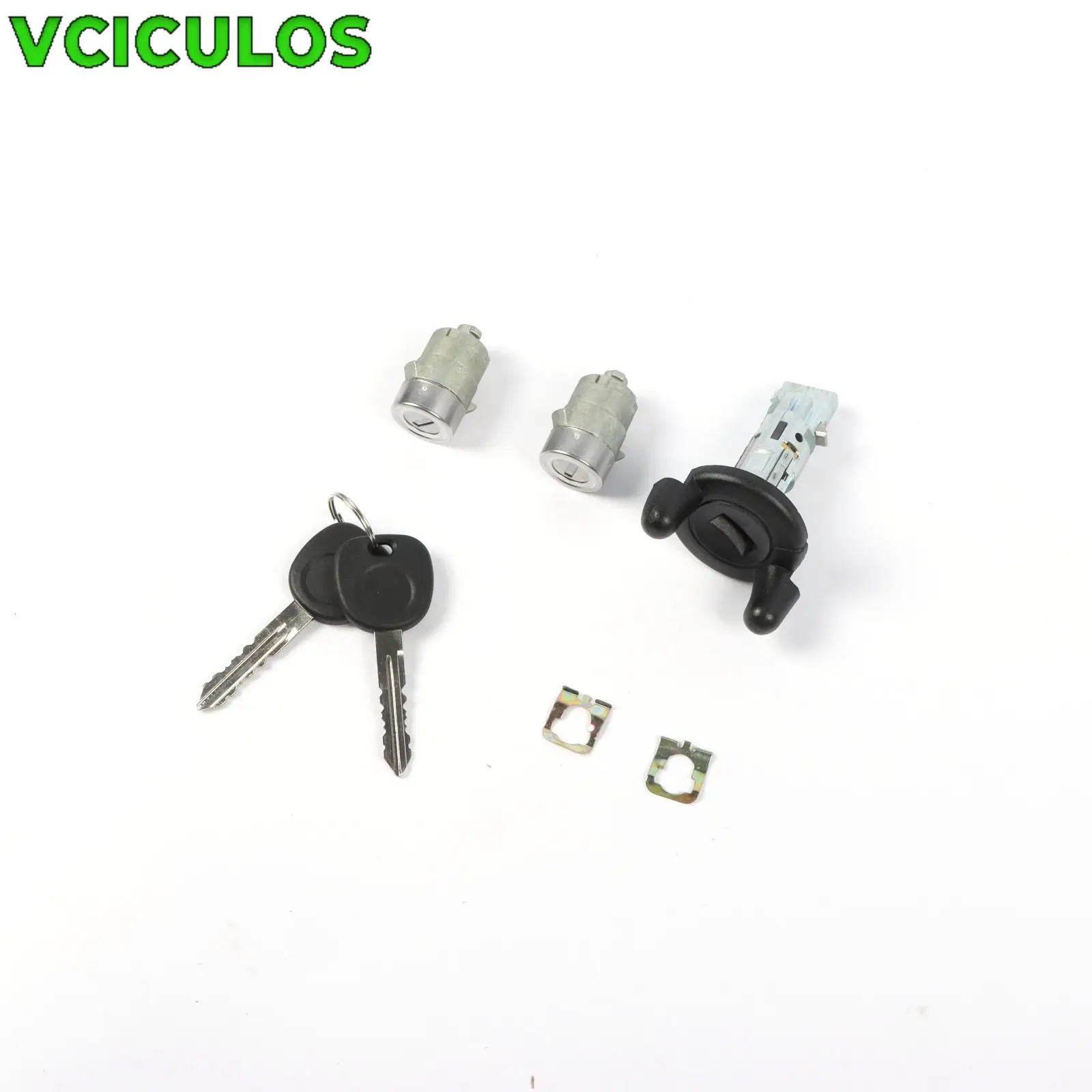 

1 комплект цилиндров замка передней двери и переключателя зажигания для двигателя Chevy Tahoe Silverado GMC Sierra, автомобильные аксессуары, запасные части