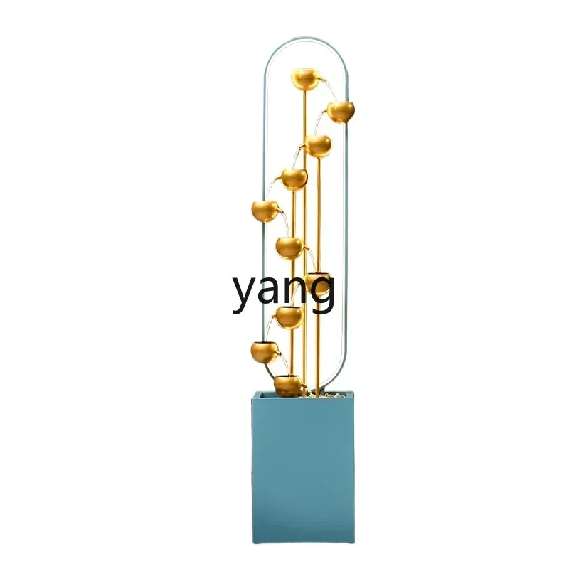 

yjq Modern Simple Lucky Circulating Water Living Room Large Floor Entrance Decoration