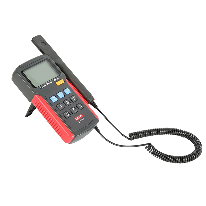 UNI-T UT385 مقياس طاقة الليزر محلل الطاقة تصميم سبليت مسجل البيانات مستشعر الليزر قياس الطاقة الدقيقة