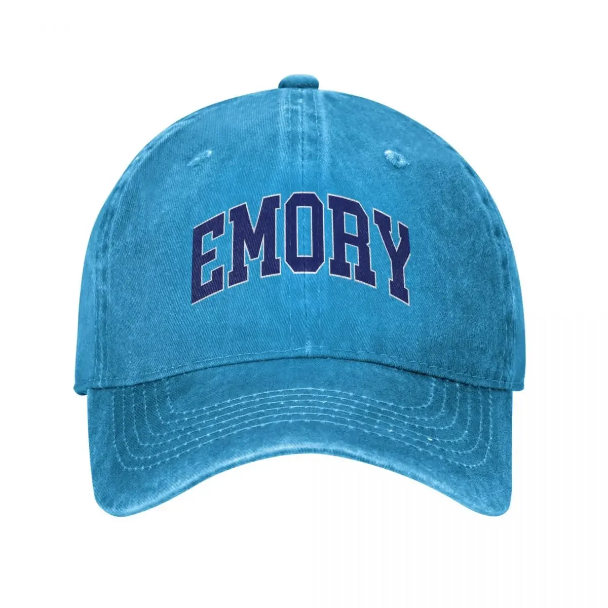 

emory - emory university college font curved Baseball Cap Sun Hat For Children Male hat Unique hats New Hat Ladies Men's