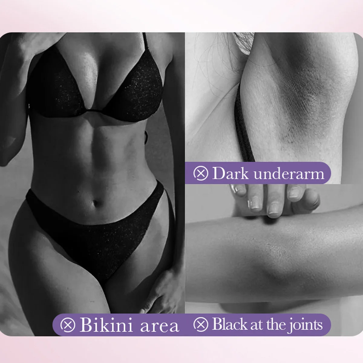 30 مللي حليب النياسيناميد المحمول لتفتيح الجسم يحتوي على عرق السوس ومستخلصات نباتية أخرى كريم الخصوصية تحت الإبط والركبة #6