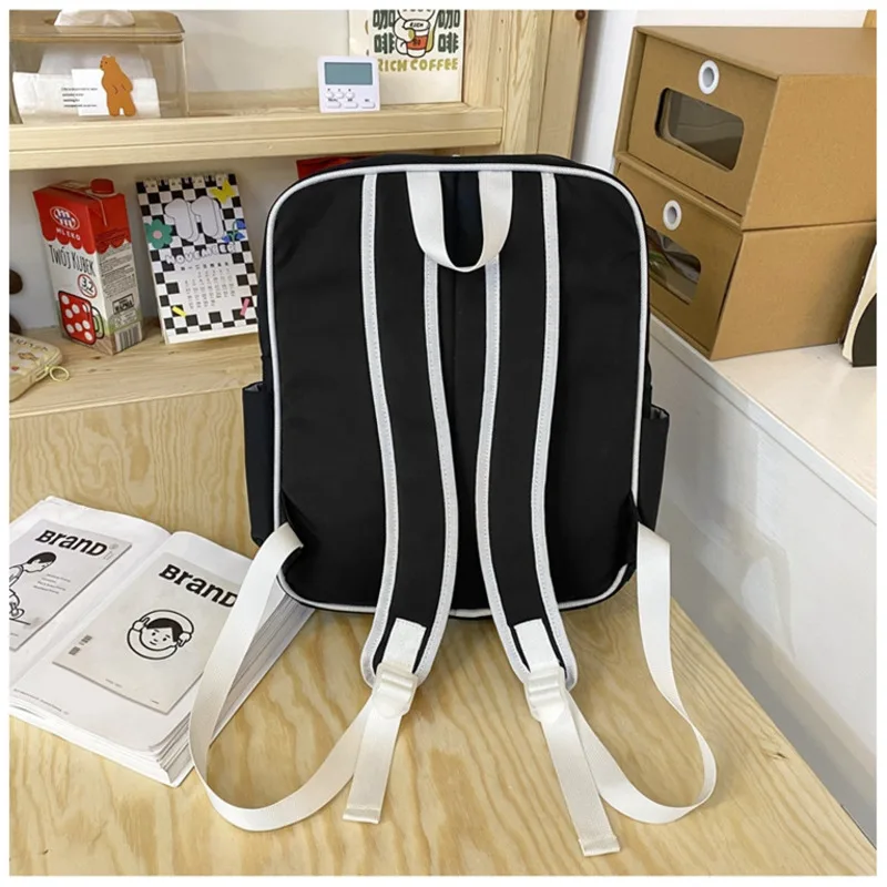 Japanese Women Ita Bag Backpack Transparent Large Pocket Ladies Backpacks Student School Bag Teenage Girls Travel Mochila