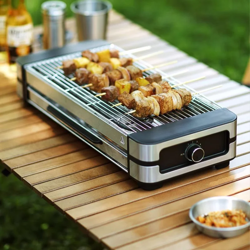 

Household Indoor Barbecue Smokeless Grill Kebab Grill