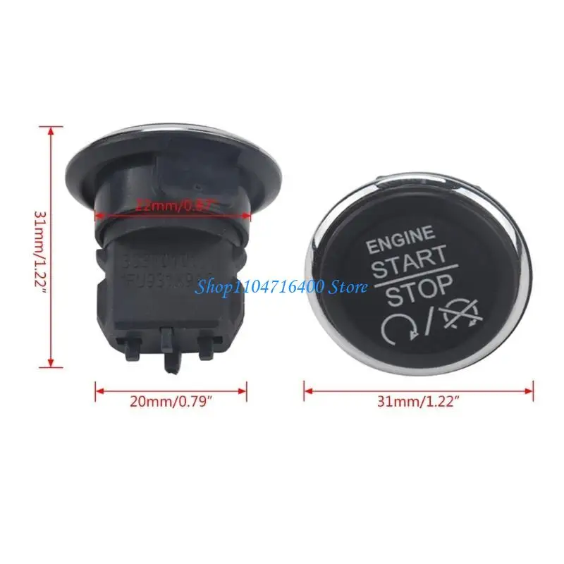 y1gd For 33370101 Car Engine Start Push Button Switch Ignition-Starter Keyless Switch