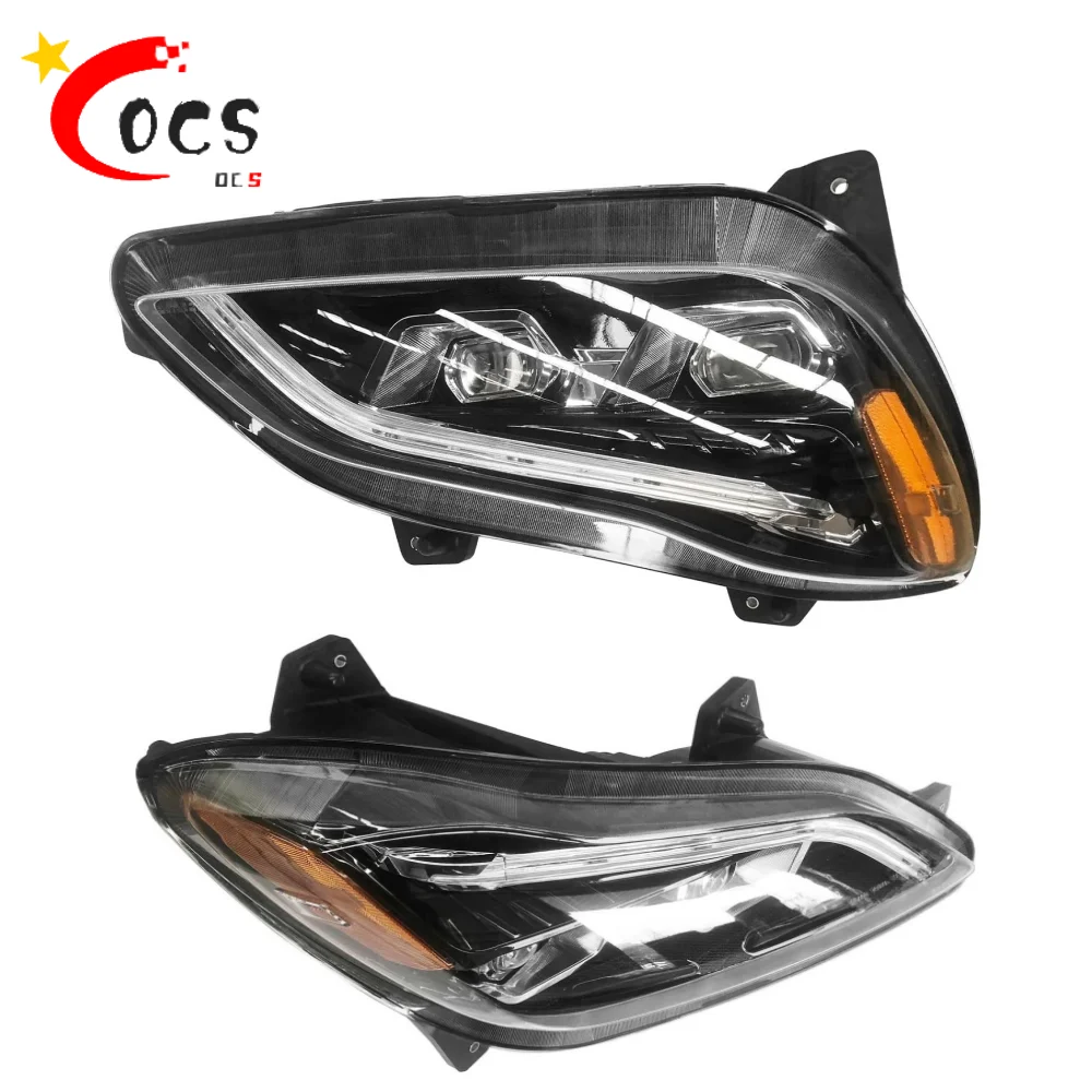 

Head Light Compatible with Fits Kenworth T680 Next Gen. 2022, 2023, 2024, 2025 For P54-6157-100 P546157100 P54-6157-100R