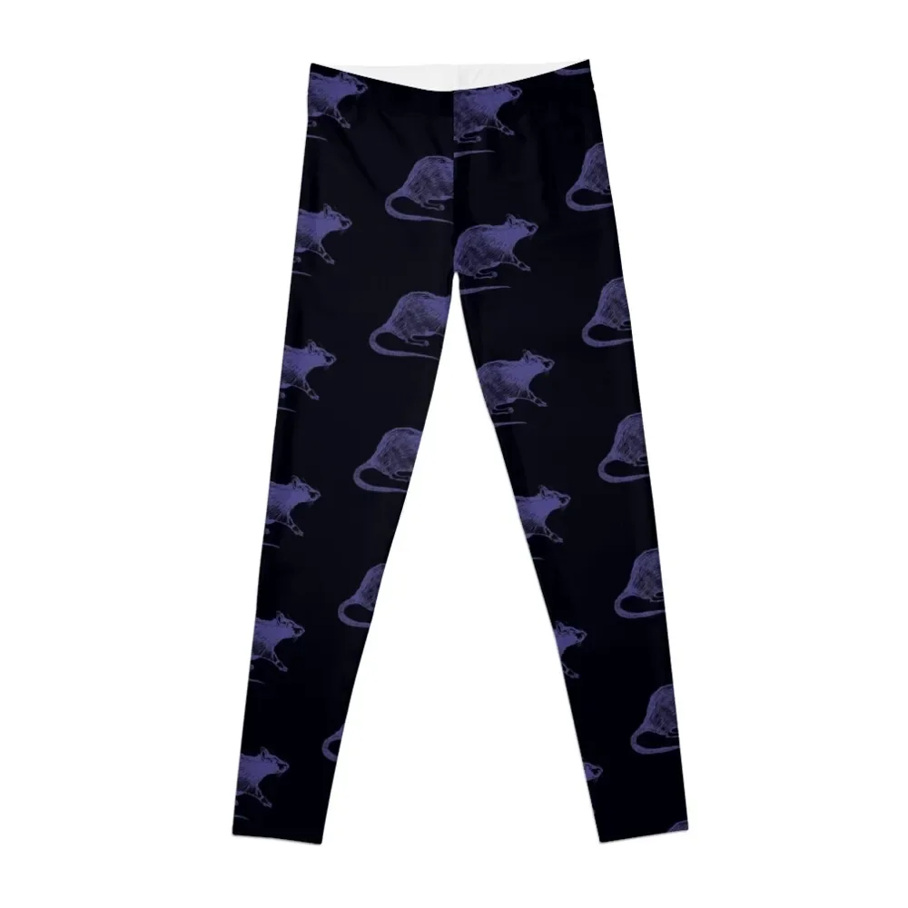 

Crazy Rat Lady Leggings sporty woman push up Women's sports Leginsy push up legging gym Womens Leggings