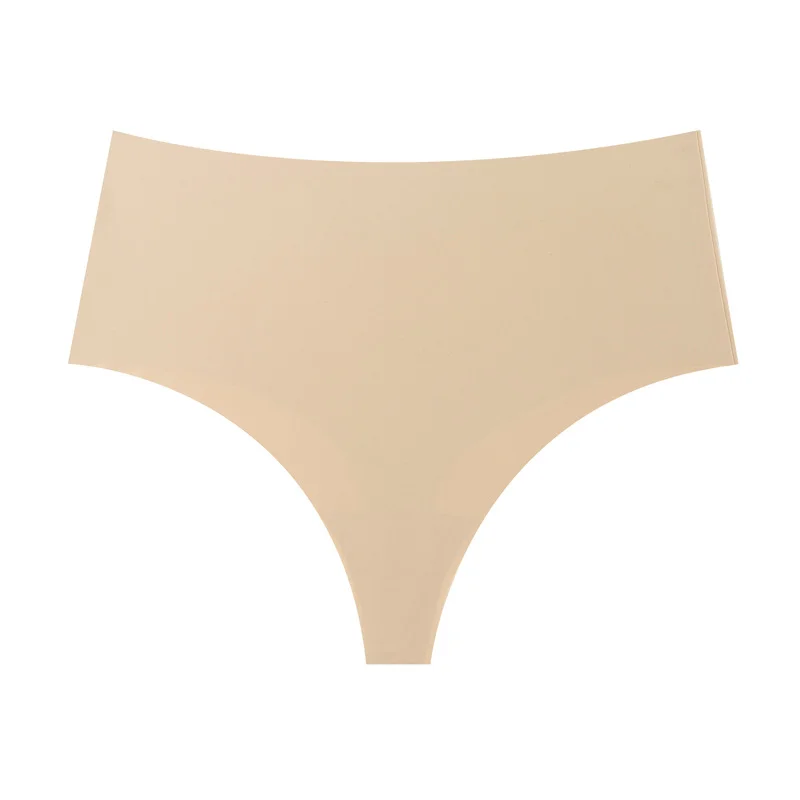 Бесшовное женское нижнее белье бикини с высокой талией, послеродовые дерзкие женские трусики с высоким вырезом, 5 шт.