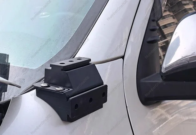 Heavy Duty A-Pillar Light Bracket for Off-Road Vehicles Robust No Modification Needed
