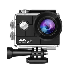 4K 60FPS WiFi Anti-shake Action Camera 1080P 24MP Full HD 2.0 Inch IPS Screen 170° Wide Angle Underwater Waterproof Sport Camera