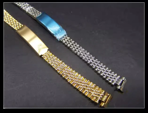 

Ремешок, женский стальной ремешок Arc Ears Baotou Steel Strap, стальной браслет 10 мм 775.02.03